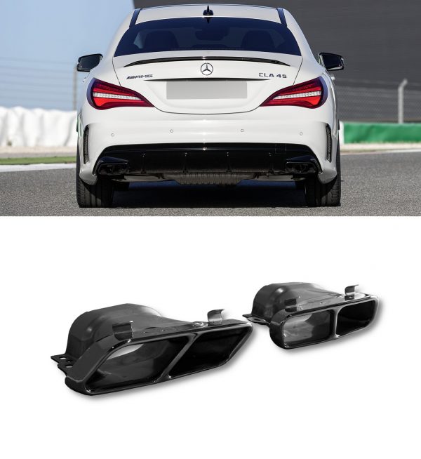 REAR BUMPER BODYKIT CONVERSION PRIMED CLA45 LOOK FOR MERCEDES CLA CLASS 2013-2019 - Image 10