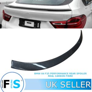 BMW X4 F26 M PERFORMANCE REAR TRUNK BOOT LIP SPOILER