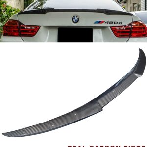 BMW 4 SERIES F33 F83 M4 CONVERTIBLE V STYLE REAR BOOT SPOILER