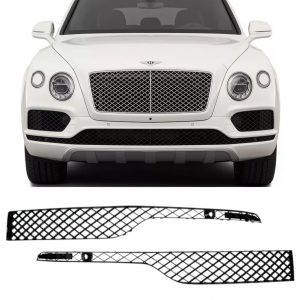 FRONT GRILLE LOWER BUMPER REPLACEMENT GLOSS BLACK FOR BENTLEY BENTAYGA 2016-2019