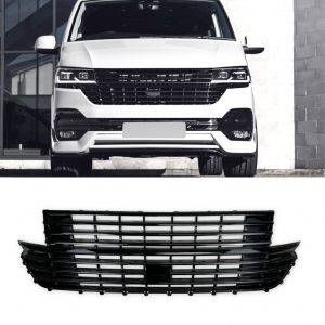 FRONT GRILLE GLOSS BLACK FOR VW TRANSPORTER T6.1 2019+