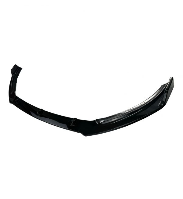 FRONT LIP SPLITTER LOOK GLOSS BLACK FOR VW POLO R-LINE 2022+ - Image 3