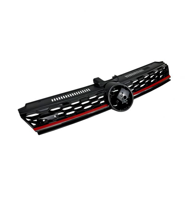 FRONT BUMPER WITH GRILLE BODY KIT GTI LOOK PRIMED FOR VW GOLF MK7.5 - Image 5