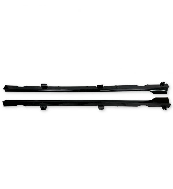 SIDE SKIRT EXTENSION BLADES TCR LOOK GLOSS BLACK FOR VW GOLF MK7 MK7.5 2012-2022 - Image 2