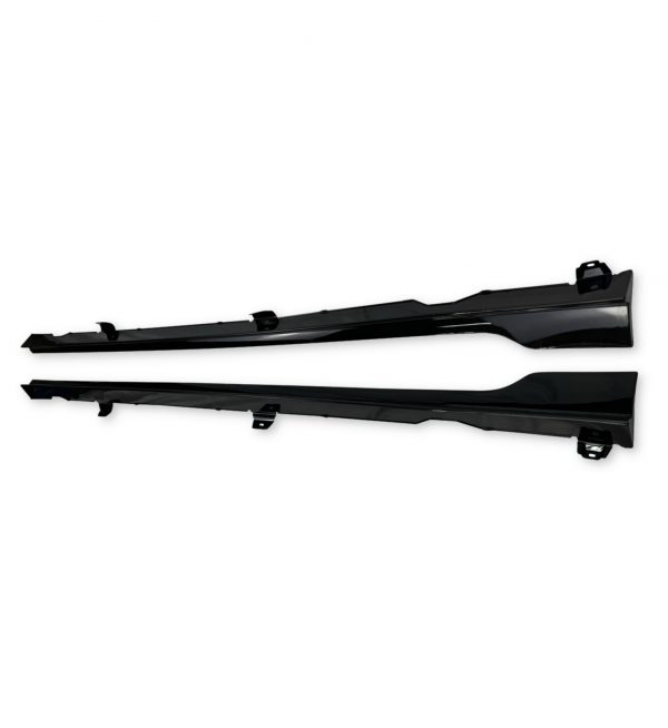SIDE SKIRT EXTENSION BLADES TCR LOOK GLOSS BLACK FOR VW GOLF MK7 MK7.5 2012-2022 - Image 3