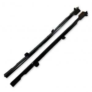 SIDE SKIRT EXTENSION BLADES TCR LOOK GLOSS BLACK FOR VW GOLF MK7 MK7.5 2012-2022