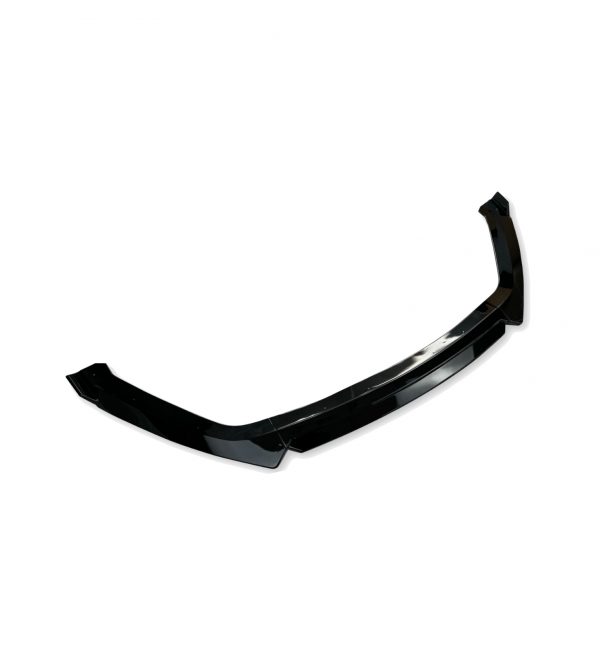 FRONT LIP SPLITTER GLOSS BLACK FOR SEAT LEON FR MK3 CUPRA MK3 2017-2020 - Image 3