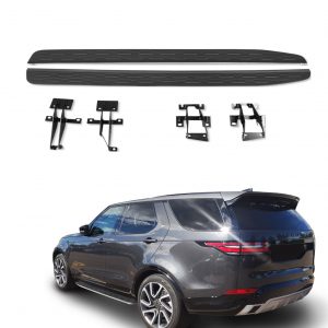 SIDE STEPS RUNNING BOARDS SILVER FOR LAND ROVER DISCOVERY 5 L462 2020-2024 100% OEM