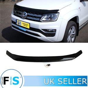 VW AMAROK GLOSS BLACK BONNET GUARD PROTECTOR