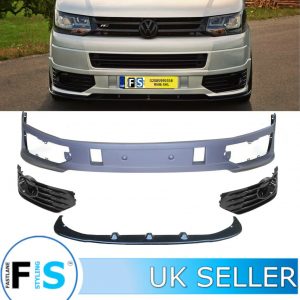 VW T5 TRANSPORTER SPORTLINE FRONT SPOILER SPLITTER