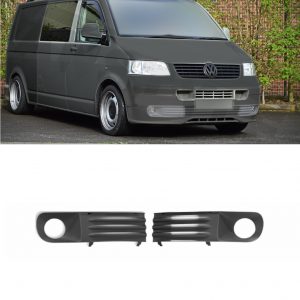 FRONT BUMPER ROUND FOG LIGHT LAMP COVER FOR VW T5 TRANSPORTER MULTIVAN 2003-2009