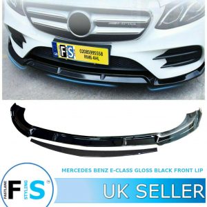 MERCEDES E CLASS W213 A238 C238 E63 AMG FRONT SPLITTER LIP