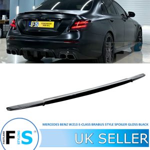 MERCEDES E CLASS W213 B-STYLE REAR BOOT LIP SPOILER