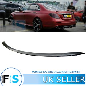 MERCEDES E CLASS W213 E63S AMG BOOT LIP SPOILER