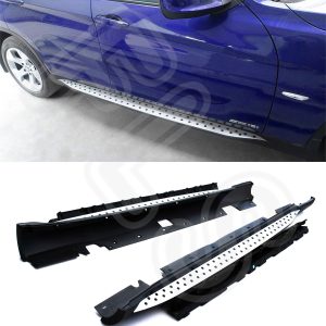 BMW X1 SIDE STEPS RUNNING BOARDS E84 SIDE STEPS 2009 UP OEM STYLE