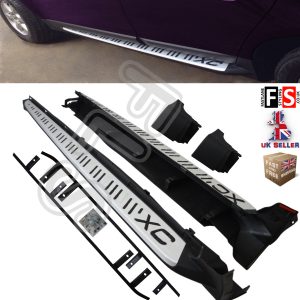 VOLVO XC60 ALUMINIUM SIDE STEPS XC 60 RUNNING BOARD BARS OEM STYLE