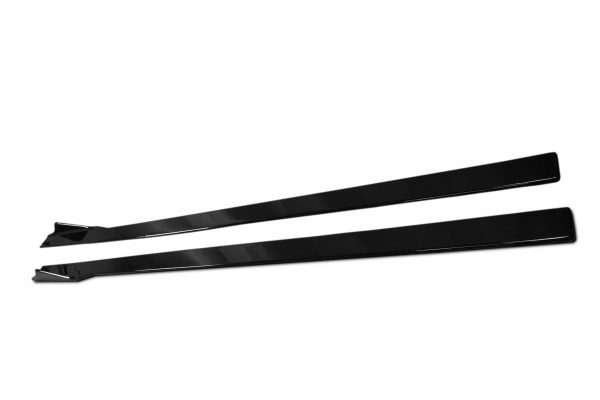 SIDE SKIRTS EXTENSION BLADES GLOSS BLACK FOR BMW 8 SERIES G16 GRAN COUPE 2019+ - Image 3