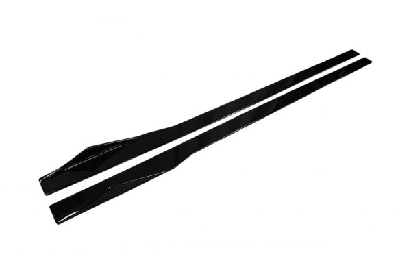 SIDE SKIRTS EXTENSION BLADES GLOSS BLACK FOR BMW 8 SERIES G16 GRAN COUPE 2019+ - Image 7