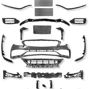 FRONT BUMPER BODYKIT 19+ FACELIFT C63 LOOK FOR MERCEDES C CLASS W205 C205 14-18