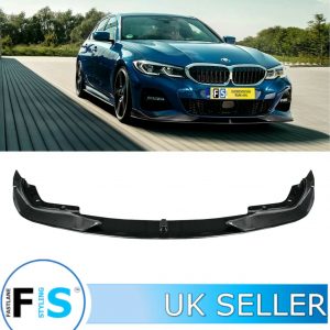 BMW 3 SERIES G20 G21 M SPORT P STYLE FRONT LIP SPLITTER 3PC 2018-2021