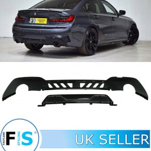 BMW 3 SERIES G20 G21 M SPORT REAR DIFFUSER 3 PIECE 2018-2021