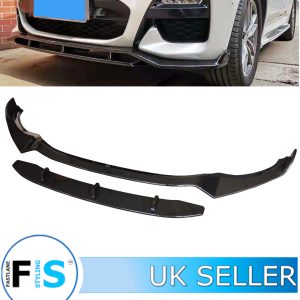 BMW X3 G01 X3M GLOSS BLACK M PERFORMANCE FRONT LIP SPLITTER