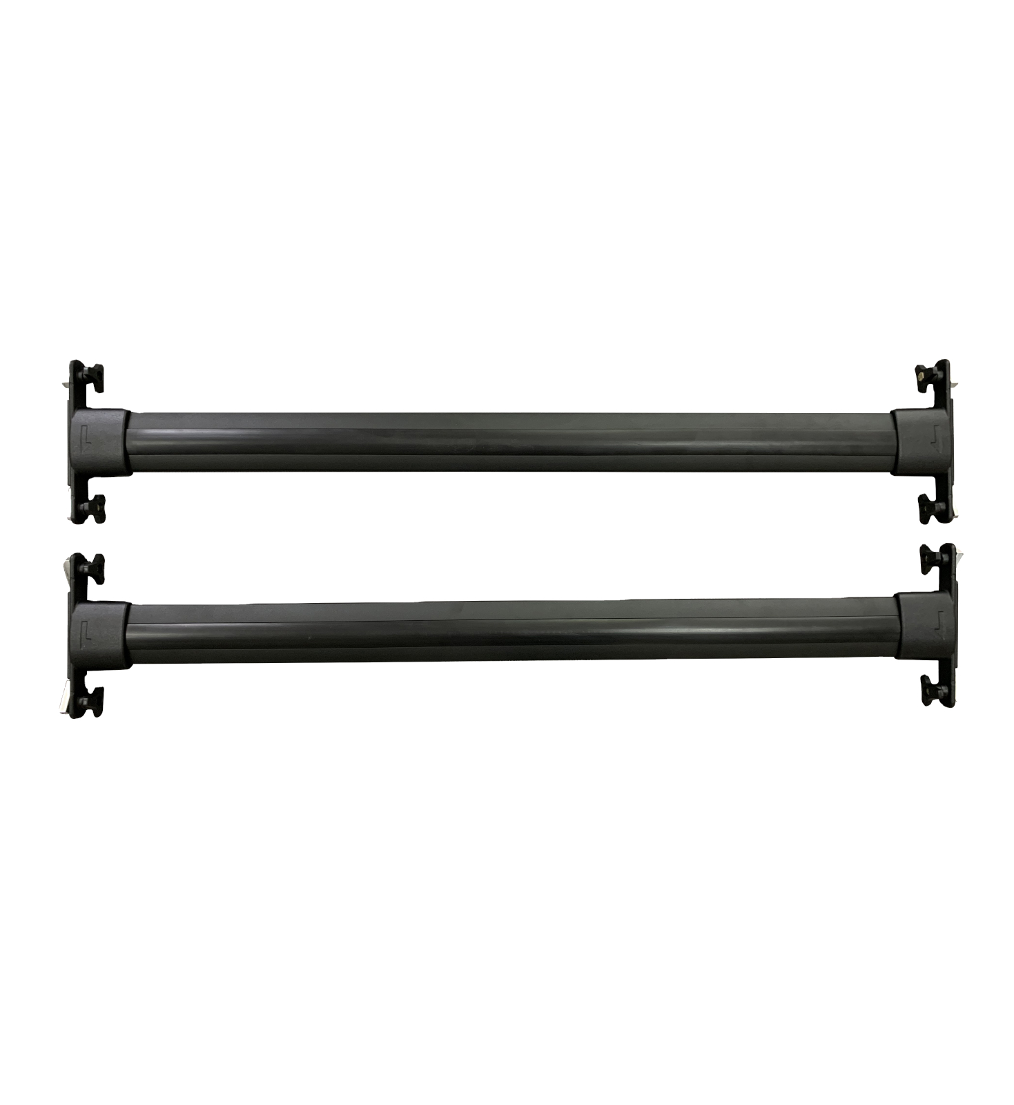 ALUMINIUM ROOF RAILS CROSS BARS RACK BLACK FOR TOYOTA LAND CRUISER J200 10-2018 - Image 4