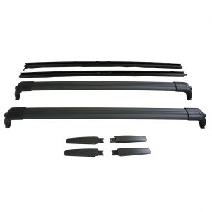 ROOF RAILS AND CROSS BAR BLACK FOR LAND ROVER SPORT 2006-2012