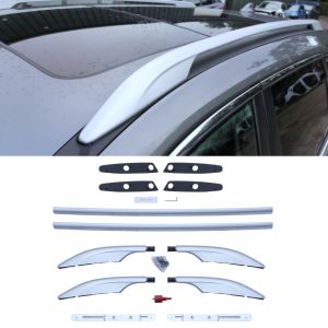 ALUMINIUM ROOF RAILS ROOF BARS SILVER FOR NISSAN X-TRAIL T32 2016-2021