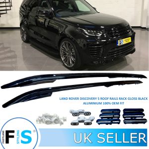 LAND ROVER DISCOVERY 5 L462 ROOF RAILS GLOSS BLACK