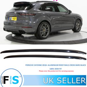 PORSCHE CAYENNE 2017+ ALUMINIUM ROOF RAILS RACK