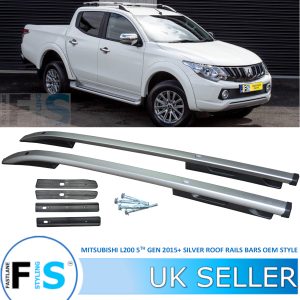 MITSUBISHI L200/TRITON 5TH GEN 2015+ ALUMINIUM SILVER ROOF