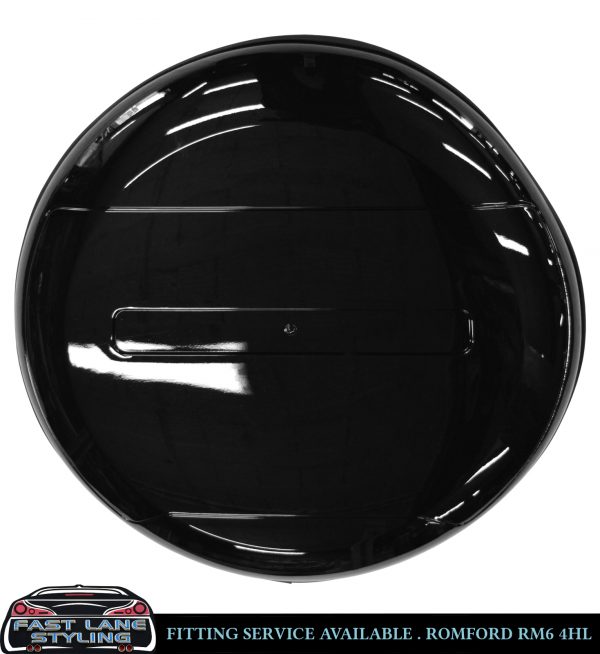 REAR SPARE WHEEL COVER GLOSS BLACK FOR LAND ROVER DEFENDER L663 2020+ - Image 4