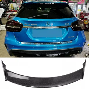 REAR ROOF BOOT SPOILER CARBON FIBRE B STYLE FOR MERCEDES GLA X156 GLA45 AMG