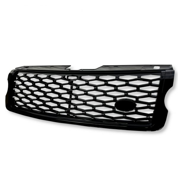 FOR RANGE ROVER VOGUE L405 FRONT GRILLE SVO LOOK GRILLES GRILL GLOSS BLACK 13-17 - Image 2