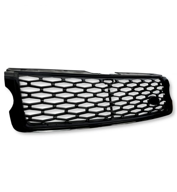 FOR RANGE ROVER VOGUE L405 FRONT GRILLE SVO LOOK GRILLES GRILL GLOSS BLACK 13-17 - Image 3