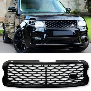 FOR RANGE ROVER VOGUE L405 FRONT GRILLE SVO LOOK GRILLES GRILL GLOSS BLACK 13-17