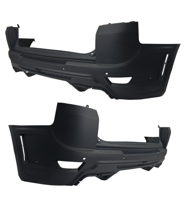 FRONT BUMPER LUMMA BODY KIT GLOSS BLACK FOR RANGE ROVER SPORT L494 LCI 2019+ - Image 2