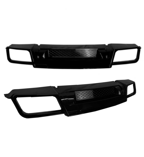 FRONT BUMPER LUMMA BODY KIT GLOSS BLACK FOR RANGE ROVER SPORT L494 LCI 2019+ - Image 5