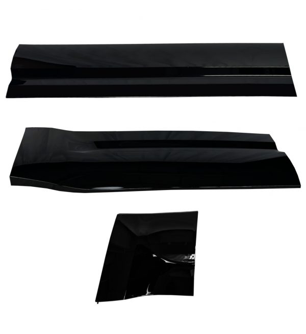 LAND ROVER DEFENDER 110 L663 LOWER DOOR MOULDING SET TRIM SIDE GLOSS BLACK 2020+ - Image 2