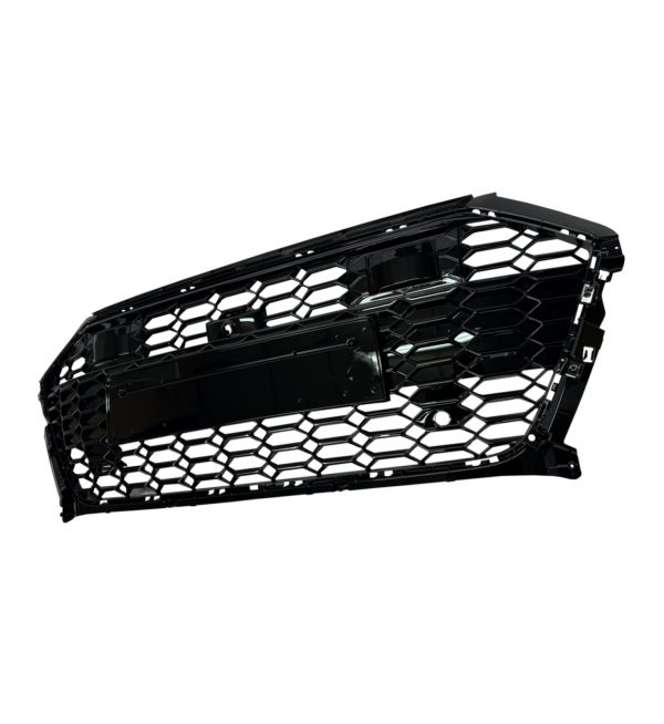 FRONT BUMPER WITH GRILLE BODY KIT RS7 STYLE GLOSS BLACK FOR AUDI A7 4K8 2019+ - Image 5