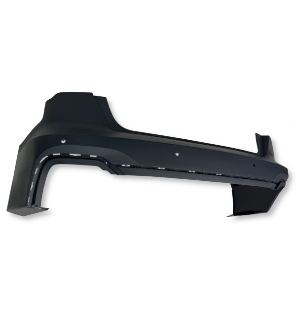 REAR BUMPER DIFFUSER TAILPIPES BODY KIT RS7 STYLE BLACK FOR AUDI A7 4K8 2019+ - Image 2
