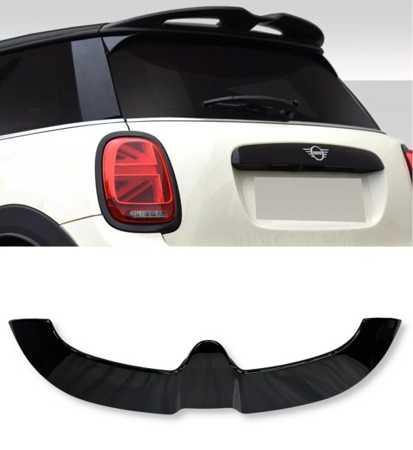 REAR SPOILER ROOF SPOILER JCW STYLE GLOSS BLACK FOR MINI COOPER F55 F56 2013-18