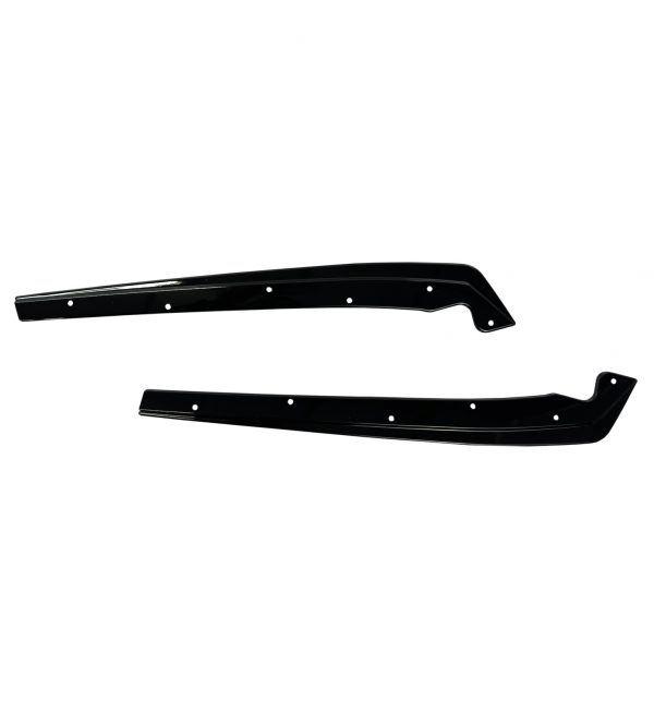 REAR CORNER CANARDS GLOSS BLACK FOR BMW 5 SERIES G30 2018-2020 - Image 2