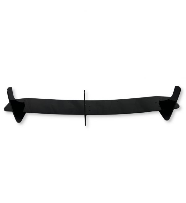 REAR DIFFUSER ADD ON CANARD FINS GLOSS BLACK FOR VW SCIROCCO R MK3 2008-2014 - Image 4