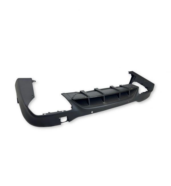 REAR DIFFUSER BLACK TIPS GLC63 STYLE BLACK FOR MERCEDES BENZ GLC X253 2016-2019 - Image 2