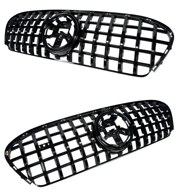 FRONT BUMPER GRILLE BODY KIT GLE63 AMG LOOK PRIMED FOR MERCEDES GLE W167 V167 - Image 3