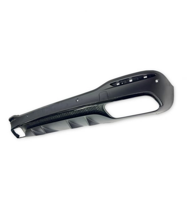 REAR DIFFUSER WITH BLACK TAILPIPES GLS63 AMG STYLE FOR MERCEDES GLS X167 2019+ - Image 3
