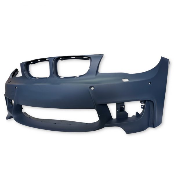 FRONT BUMPER GRILLE BODY KIT 1M LOOK PRIMED FOR BMW 1 SERIES E81 E82 E87 E88 - Image 2