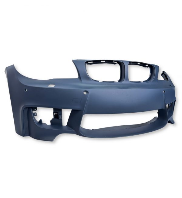 FRONT BUMPER GRILLE BODY KIT 1M LOOK PRIMED FOR BMW 1 SERIES E81 E82 E87 E88 - Image 3
